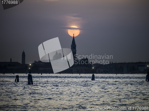 Image of Sunset Venice Italy