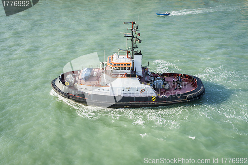 Image of Tug Boat Venice Italy