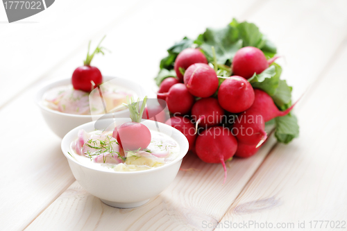 Image of radish soup