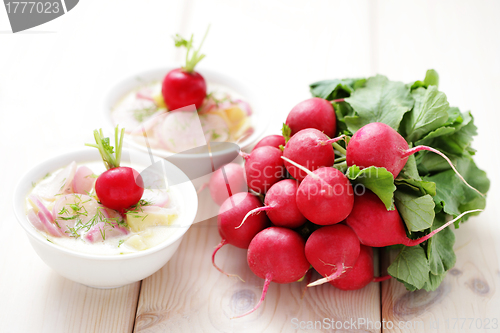 Image of radish soup