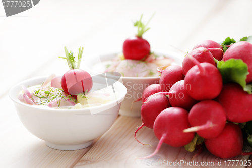 Image of radish soup