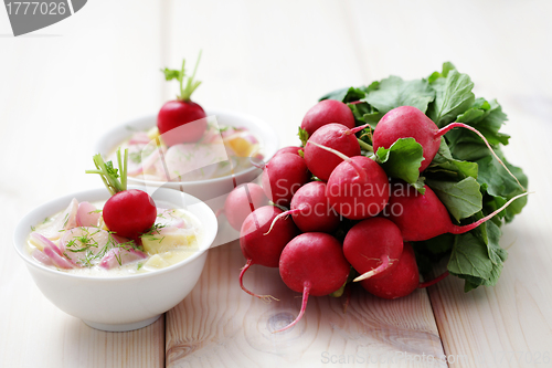 Image of radish soup