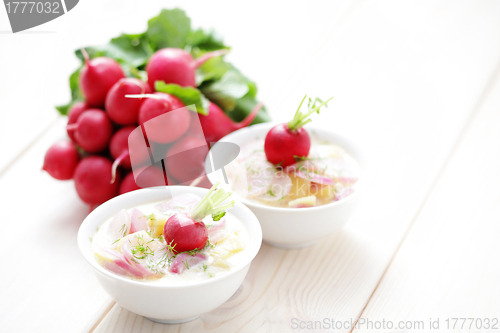 Image of radish soup