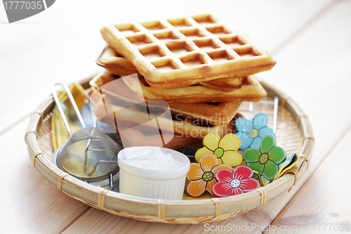 Image of waffles