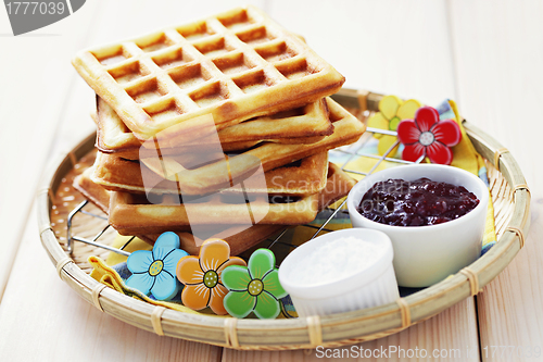 Image of waffles