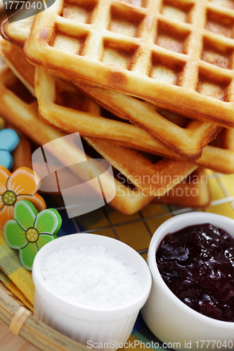 Image of waffles