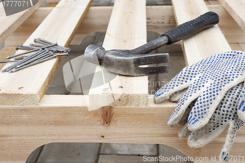 Image of Manufacture of wooden platforms