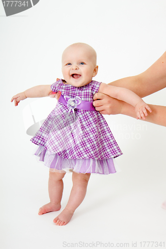 Image of little girl with dress