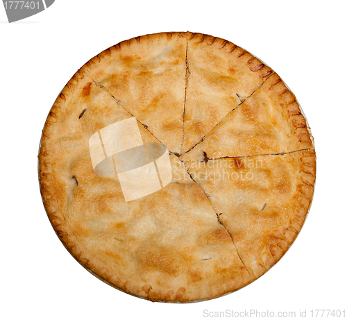 Image of Freshly baked homemade apple pie