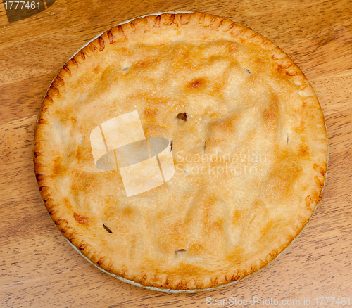 Image of Freshly baked homemade apple pie