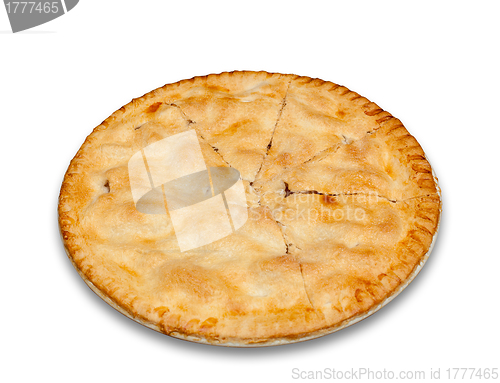 Image of Freshly baked homemade apple pie