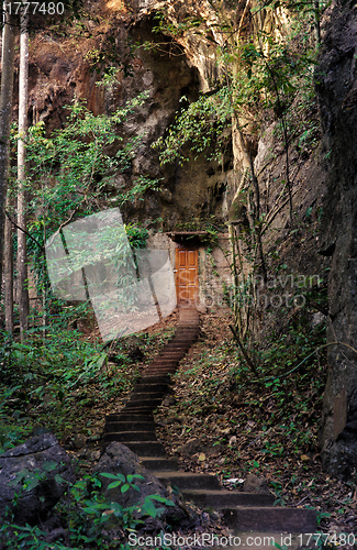 Image of door into the mountain