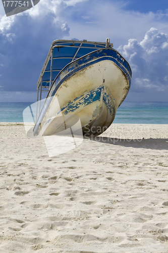 Image of Beached Boat