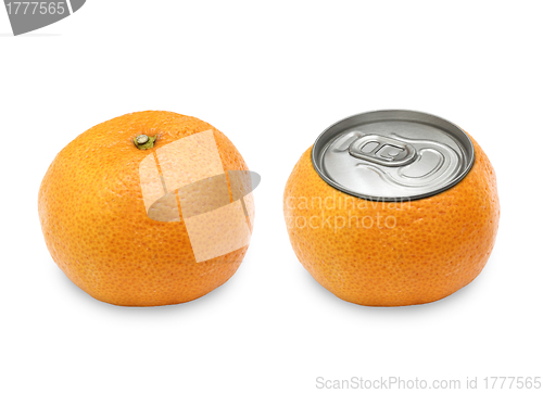 Image of two tangerine 