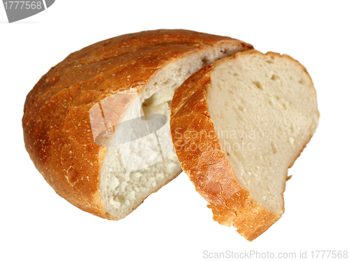 Image of Fresh wheat bread from rye 