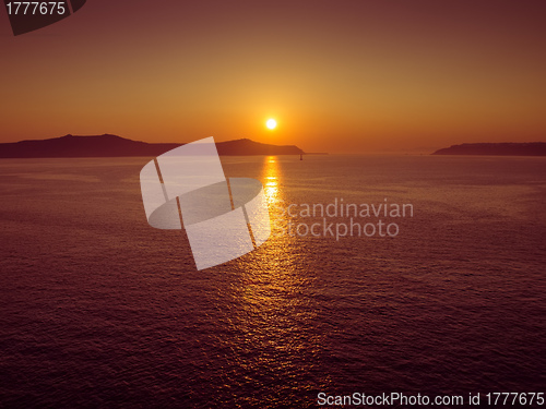 Image of Santorini Sunset