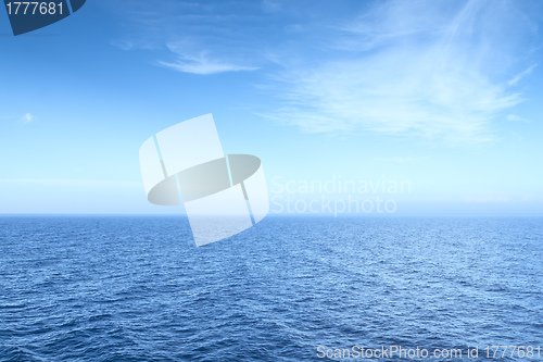 Image of blue sea