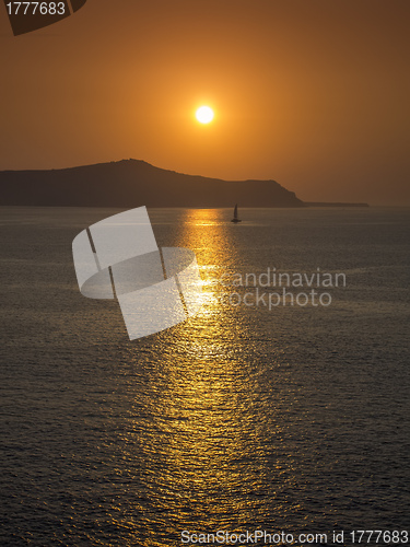 Image of Santorini Sunset