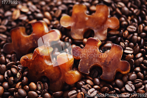 Image of frozen coffee