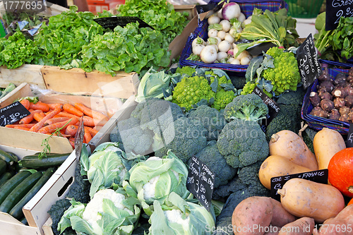 Image of Green vegetables