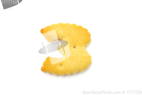 Image of Yellow cookies in the form of figures