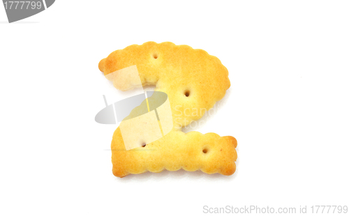 Image of Yellow cookies in the form of figures