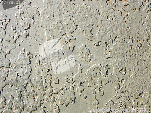 Image of Structure of a concrete and stone wall 