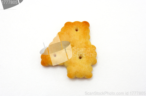 Image of Yellow cookies in the form of figures