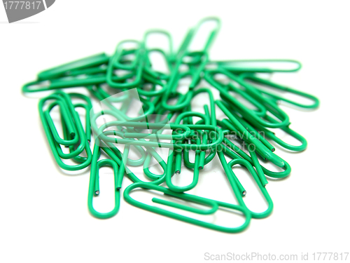 Image of Color paper clips 