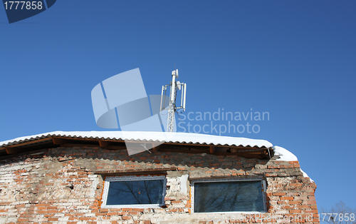 Image of Antenna mobile communication.