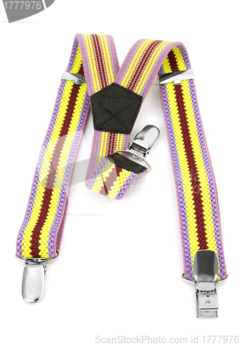Image of Kids colored suspenders
