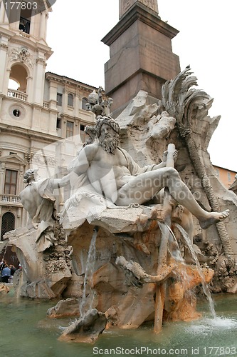 Image of Piazza Navona Fountain, Rome