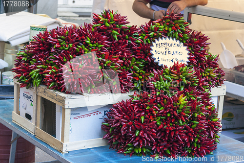 Image of hot red chilli