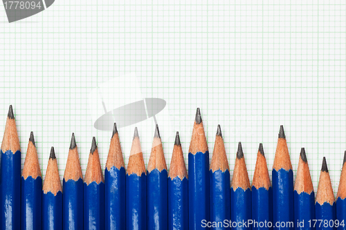 Image of Pencils and graph paper