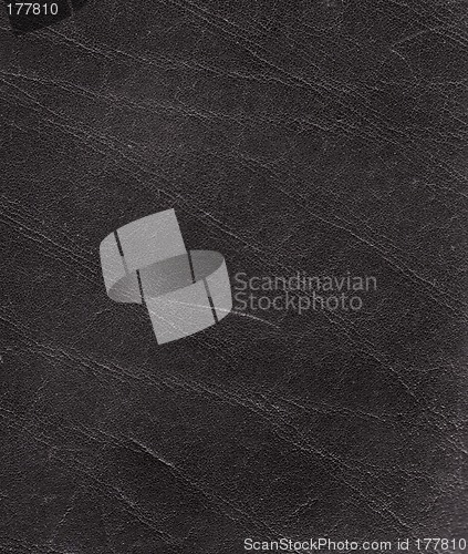 Image of Black leather texture