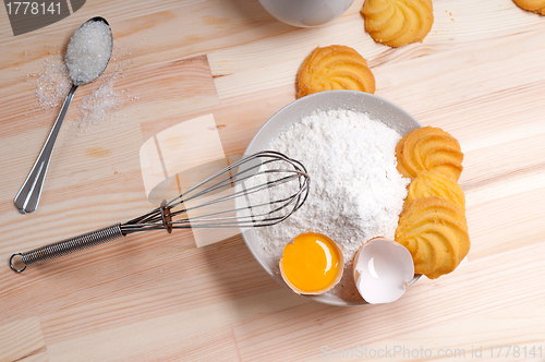 Image of making baking cookies