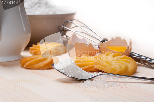 Image of making baking cookies