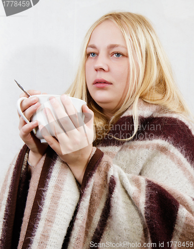 Image of girl with a cup