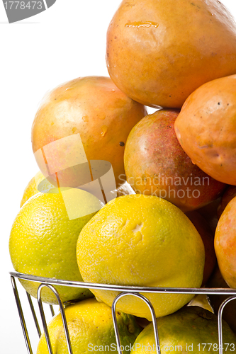 Image of Mangoes and oranges