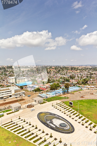 Image of Aerial view of Addis Ababa