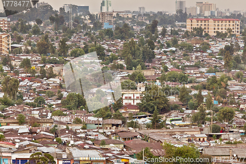 Image of Aerial view of Addis Ababa