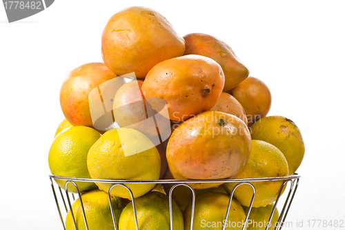 Image of Mangoes and oranges