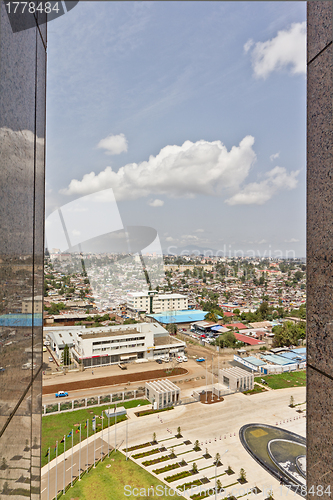 Image of Aerial view of Addis Ababa