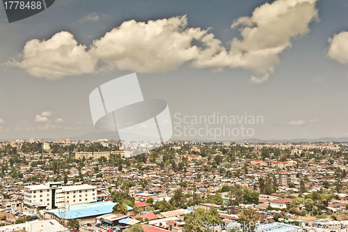 Image of Aerial view of Addis Ababa