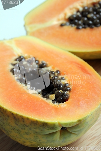 Image of papayas