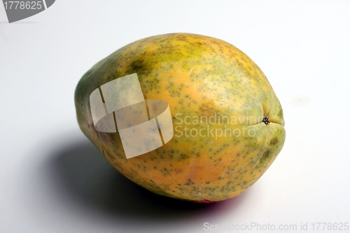 Image of hole papaya