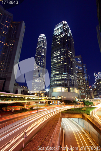 Image of Hong Kong at night