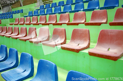 Image of Stadium chairs