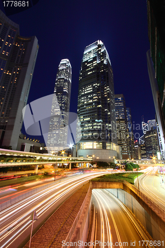 Image of Hong Kong at night