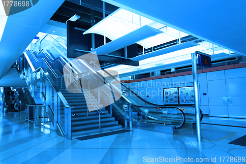 Image of Stairs in train station